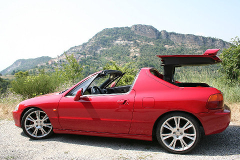 Mon Honda CRX VTI Delsol