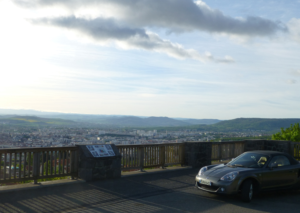 Panorama au-dessus de Clermont 7h57 le 2Mai 2015