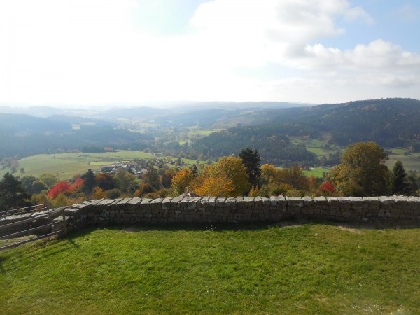 Village de Montarcher ...vue vers le sud